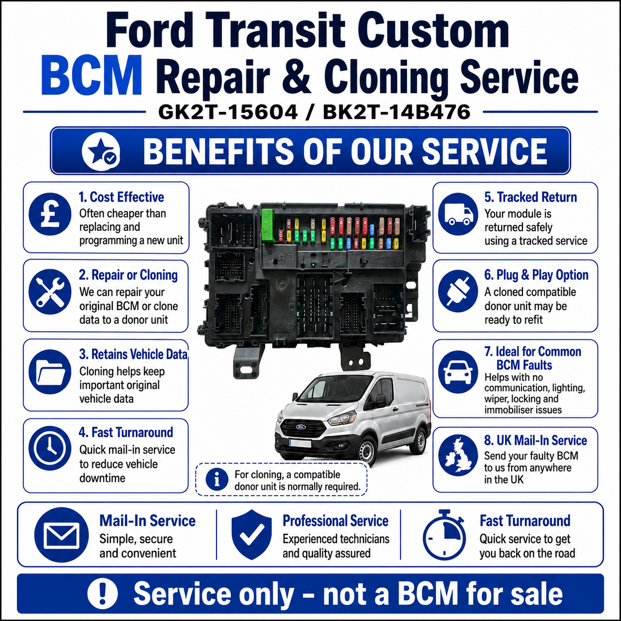 Ford Transit Custom BCM
