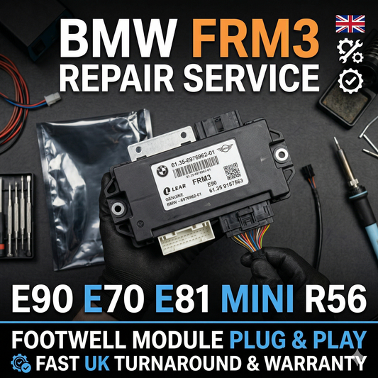 Frm3 Repair Service - E90 E70 E81 Mini R56 Footwell Module Plug & Play