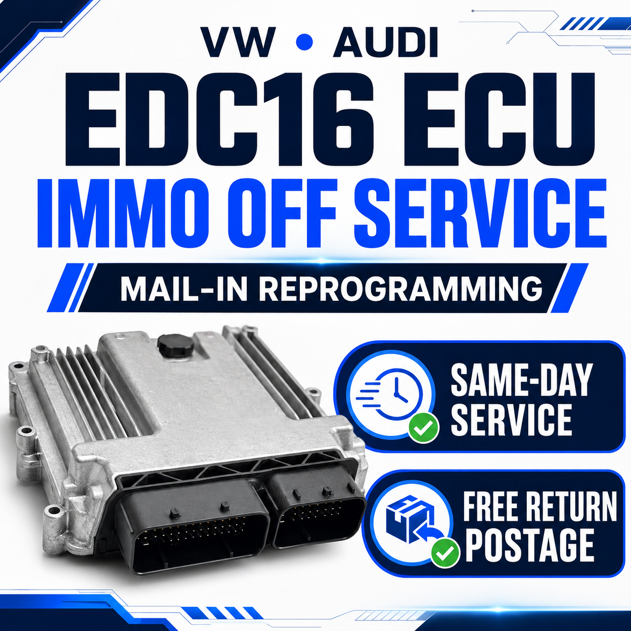 EDC16 Immo Off Service VW Audi Seat Skoda
