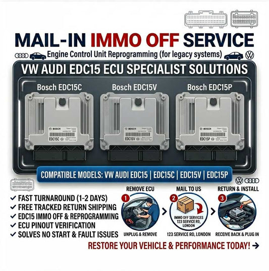 EDC15 Immo Off Mail In Service