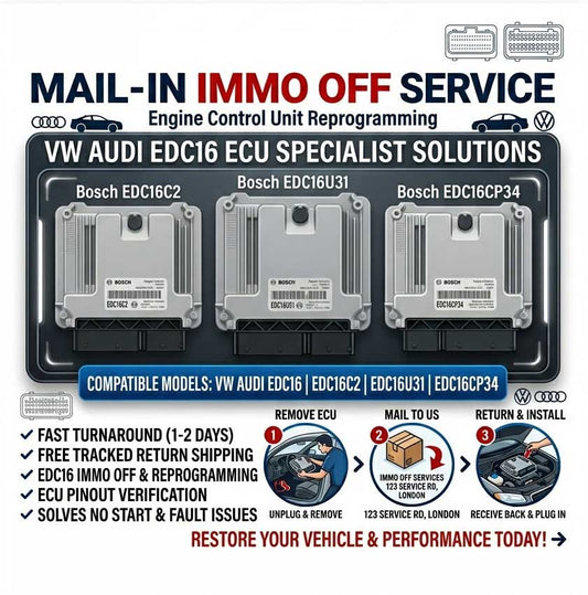 EDC16 Immo Off Service VW Audi Seat Skoda