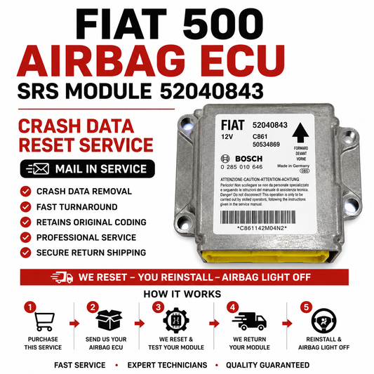 Fiat 500 Airbag