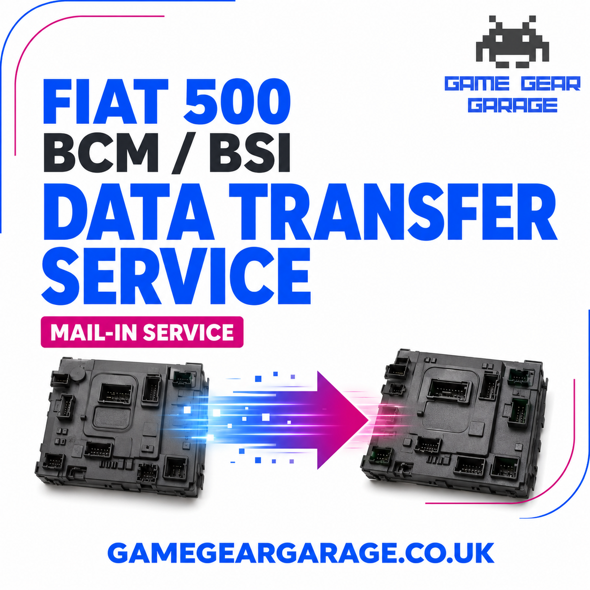 Fiat 500 BCM BSI Cloning Service Body Control Module Data Transfer