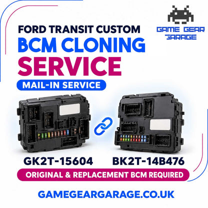 Ford Transit Custom BCM Cloning Service GK2T-15604 BK2T-14B476