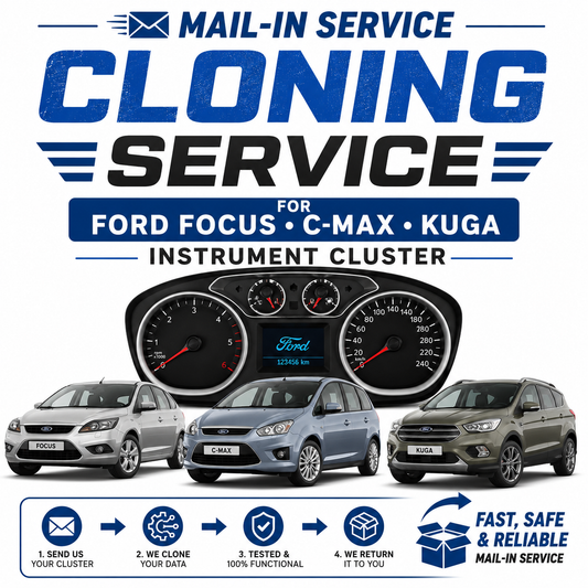 Cloning Service FORD FOCUS C-MAX KUGA Instrument Cluster