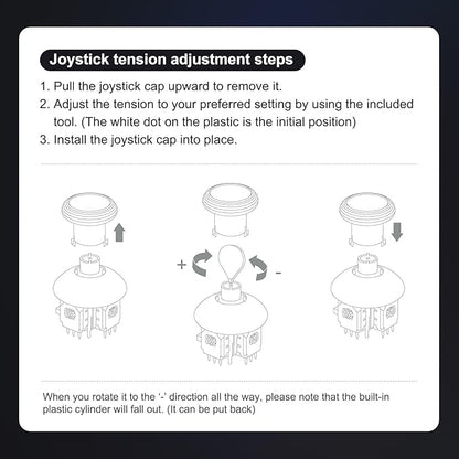 GuliKit TMR Joysticks For PS5 Controller, 720° Adjustable Tension - Game Gear Garage