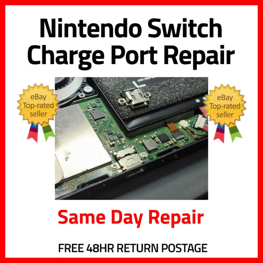 Nintendo Switch - Charge Port Replacement - Game Gear Garage