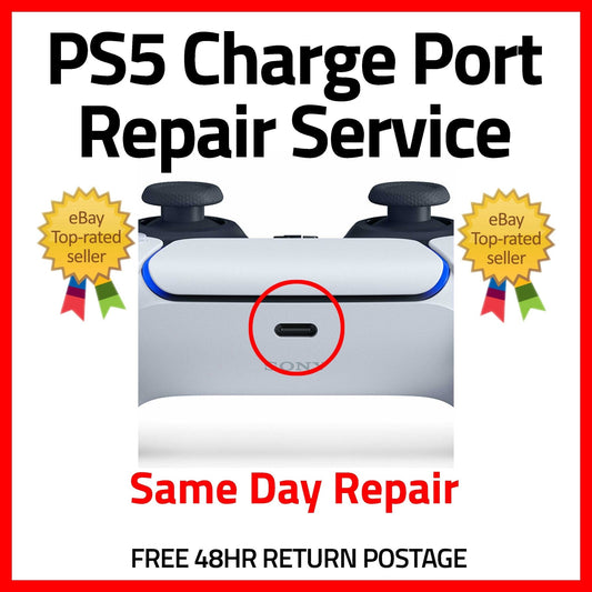 PS5 Controller - Charge Port Replacement - Game Gear Garage