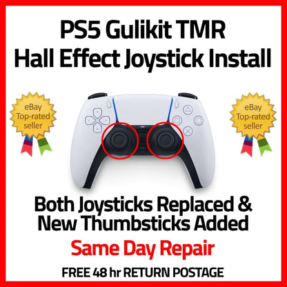 PS5 Gulikit TMR Joystick Upgrade - Game Gear Garage