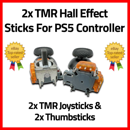 PS5 TMR Hall Effect Joysticks x2 - Game Gear Garage