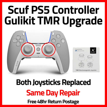 Scuf Reflex PS5 - GuliKit TMR Joystick Upgrade - Game Gear Garage