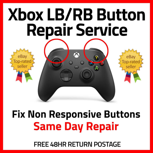 Xbox Series SX Controller - LB RB Button Repair - Game Gear Garage